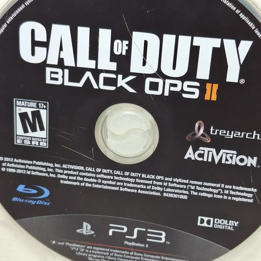 Call Of Duty Black Ops I & II 2 Combo Pack Video Game - Sony PlayStation 3 PS3